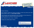 Emailing pour Lanches Sports Thonon