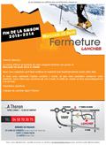 E-Mailing de fin de saison pour Lanches Sports